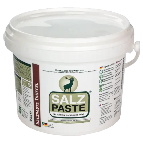 Mineralsalzpaste für Wildtiere – Lockmittel in verschiedenen Aromen Fritzmann