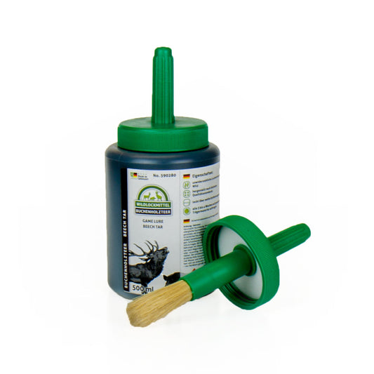 Buchenholzteer 500ml Dose mit Pinsel Habee