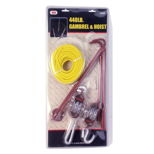 Aufbruchbügel mit Flaschenzug