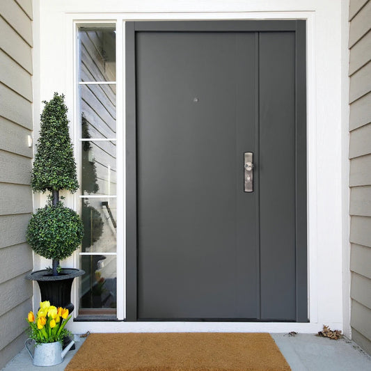 Sicherheitstür – extra Breit Anthrazit Habee