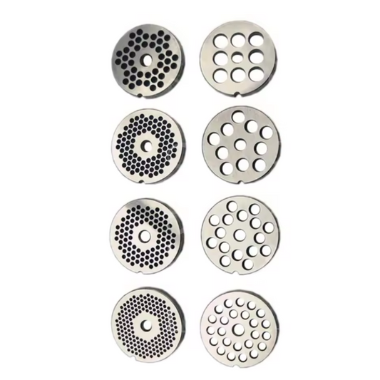 Lochscheibe für Fleischwolf Größe #8 (Gr. Ø 61mm) verschiedene Lochdurchmesser