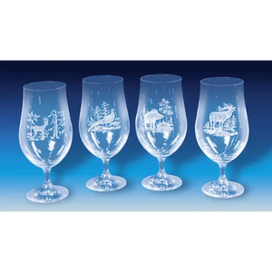 4 Pilsgläser – 380 ml Fritzmann