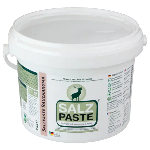 Mineralsalzpaste für Wildtiere – Lockmittel in verschiedenen Aromen Fritzmann