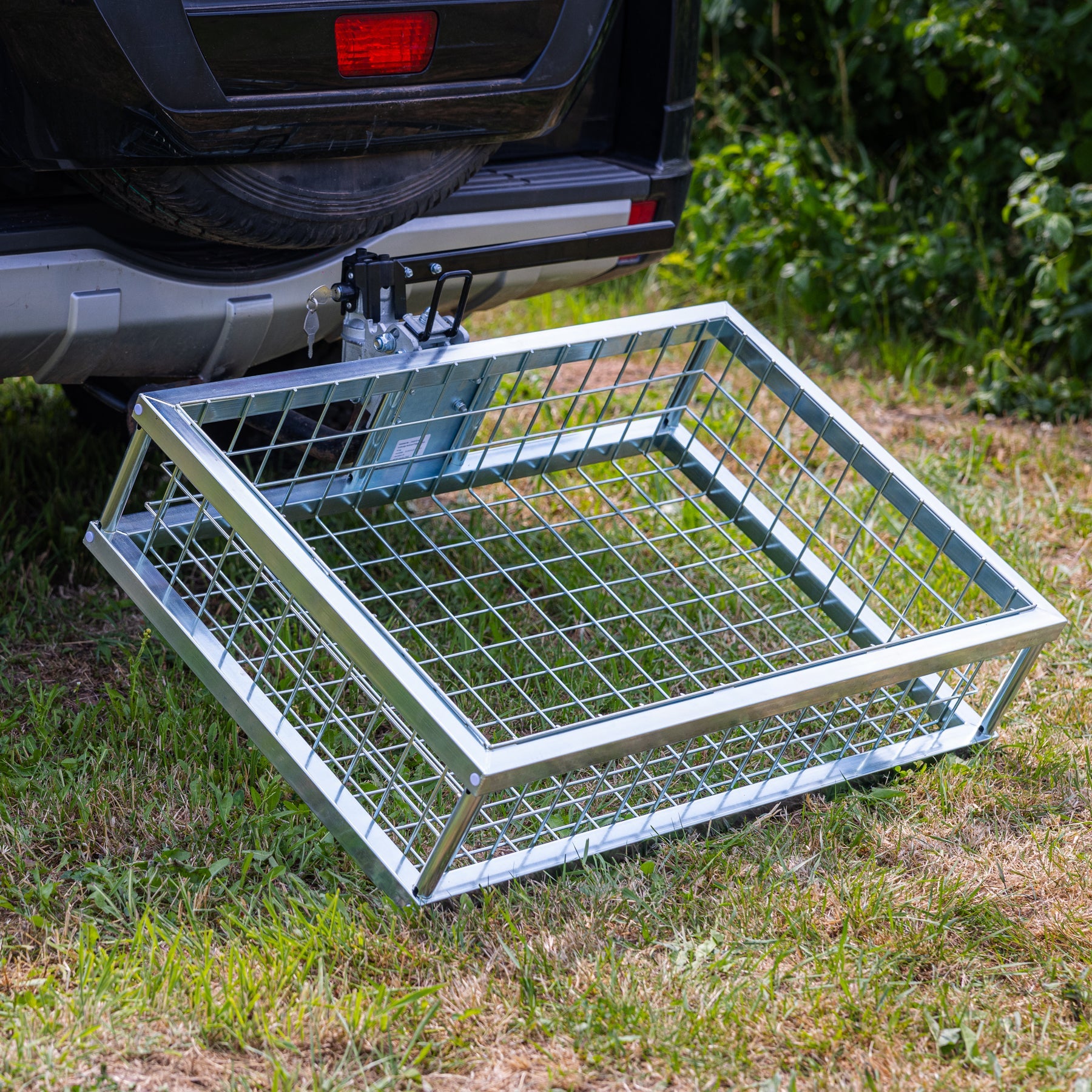Heckträger Mit Abklappbarer Schnellkupplung Eurohunt