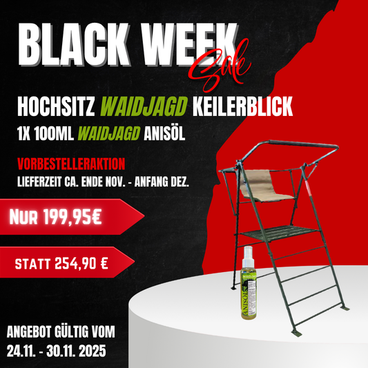 Hochsitz Druckjagdbock "Keilerblick" Jagd Ansitz