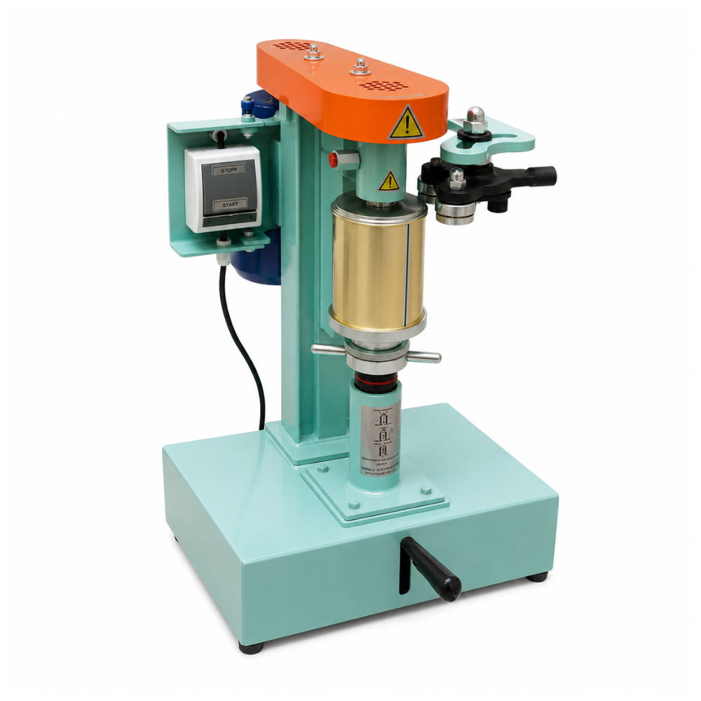 Dosenverschließmaschine GQ202 für Ø 73/99/200mm und Höhe 33-119mm