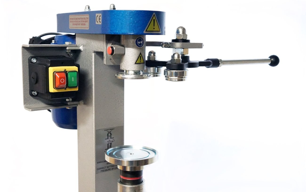Elektrische Stand-Dosenverschlussmaschine 500d/h