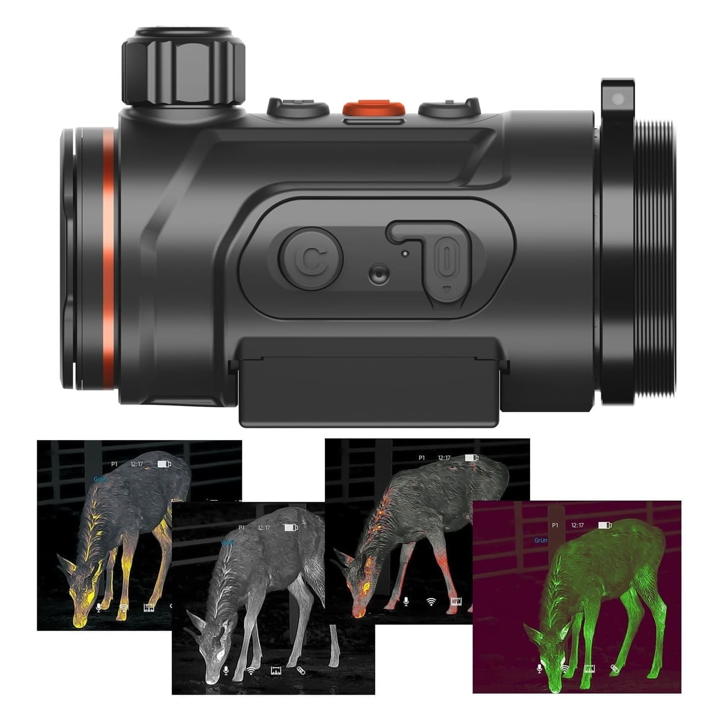 Hunt 335 Pro – innovatives Wärmebild-Vorsatzgerät von ThermTec + Wechselakku