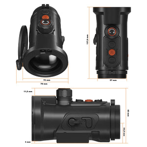 Hunt 650L Pro LRF – Wärmebild-Vorsatzgerät + Laserentfernungsmesser