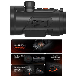 Hunt 650L Pro LRF – Wärmebild-Vorsatzgerät + Laserentfernungsmesser