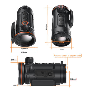 Hunt650 – leichtes und innovatives High-End Wärmebild-Vorsatzgerät mit 640er Sensor & 50 mm Linse