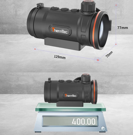 Hunt650 – leichtes und innovatives High-End Wärmebild-Vorsatzgerät mit 640er Sensor & 50 mm Linse
