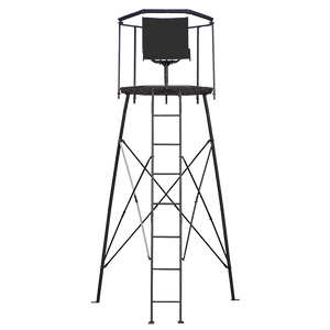 Hochsitz Matterhorn 360° drehbarer Sitz Waidjagd, Robust, Witterungsbeständig