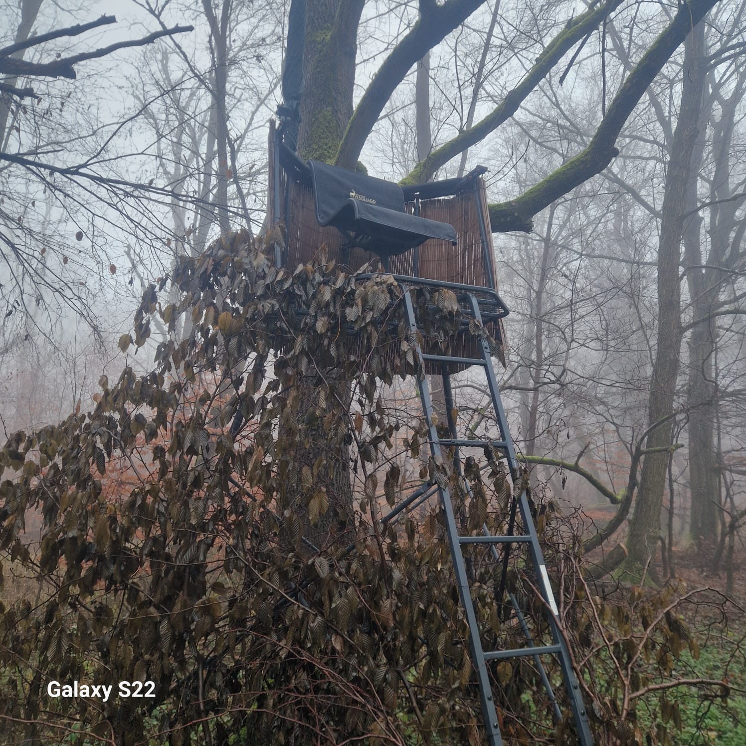 Hochsitz Matterhorn 360° drehbarer Sitz Waidjagd, Robust, Witterungsbeständig
