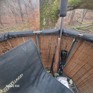 Hochsitz Matterhorn 360° drehbarer Sitz Waidjagd, Robust, Witterungsbeständig