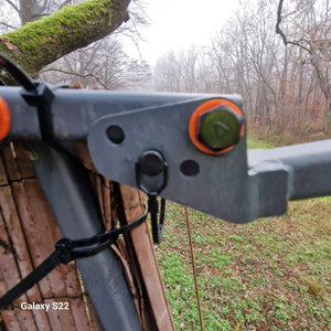 Hochsitz Matterhorn 360° drehbarer Sitz Waidjagd, Robust, Witterungsbeständig