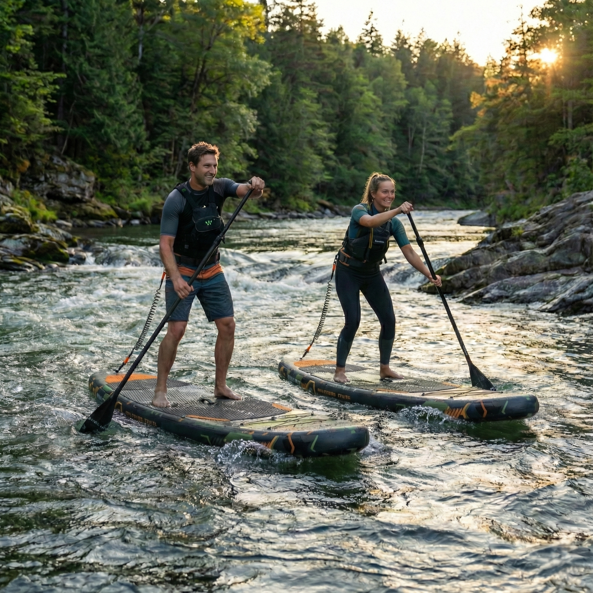 Stand Up Paddel / Sup Board - Wave The Recon 3.0 Größe: 10'4 Camouflage