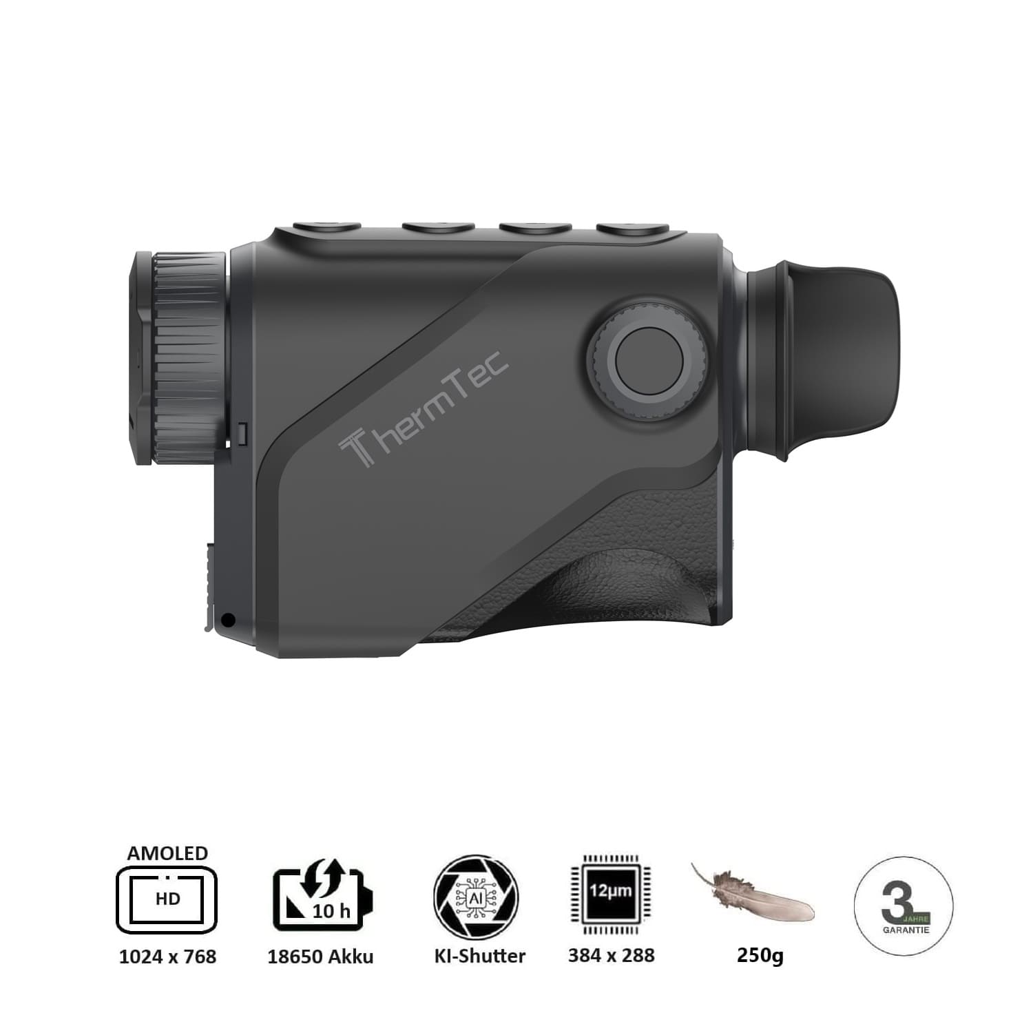 ThermTec Cyclone 325 – Wärmebildgerät im Taschenformat mit < 20 mK NETD
