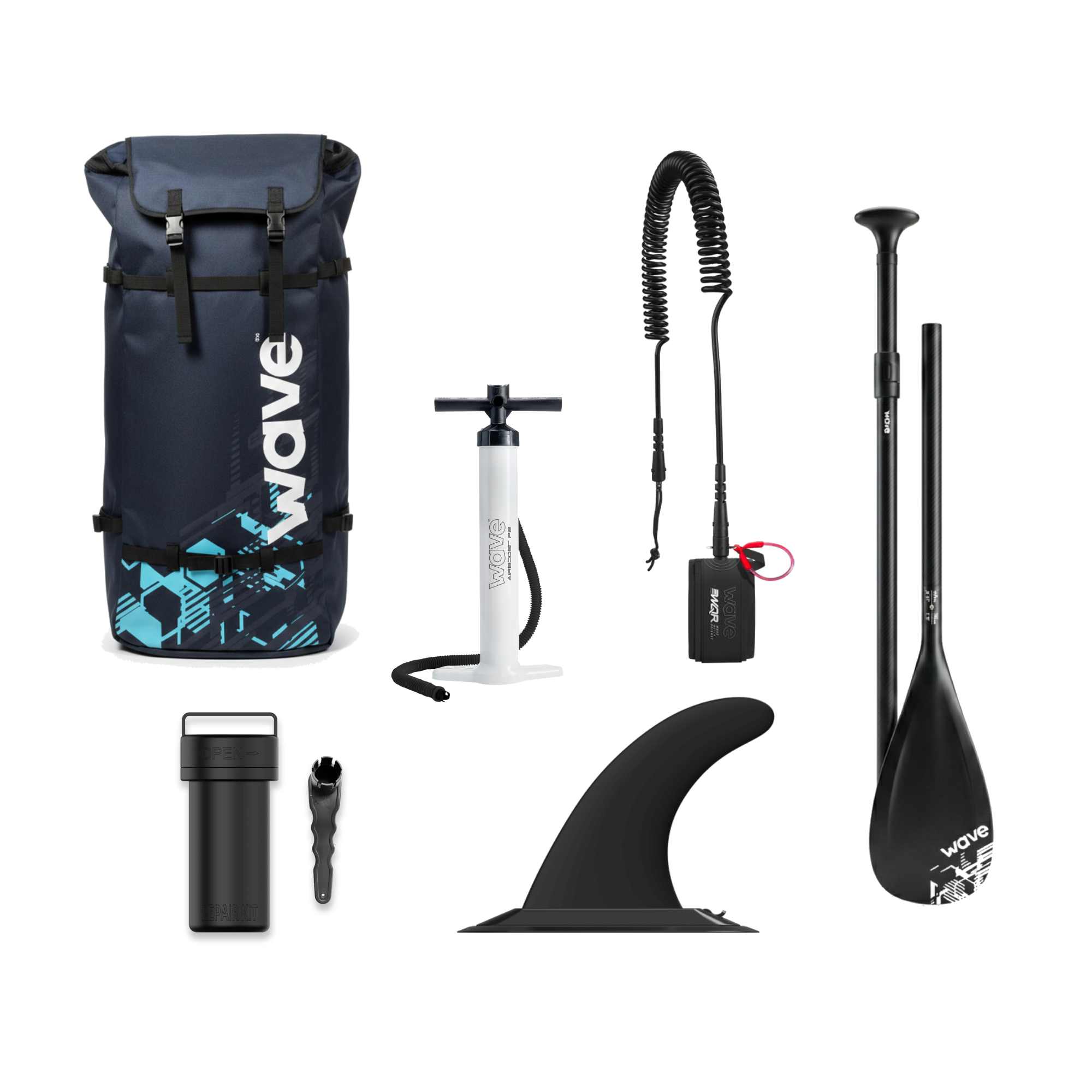 Stand Up Paddel / Sup Board - Wave The Tourer 3.0 Größe: 11'3 Rot