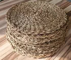 Platzsets Seegras 6er Set Ø 40 cm 100% Naturprodukt