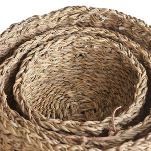 Dekokörbchen Seeggras 3-teilig  Ø 20 | 25 | 30 cm 100% Naturprodukt